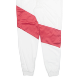 AIR JORDAN Mens Track Pants White Tapered S W24 L28