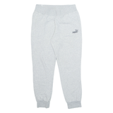 PUMA Mens Joggers Grey Tapered L W28 L28