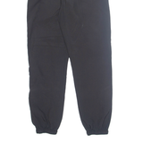 PUMA Mens Track Pants Black Tapered S W24 L30