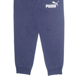 PUMA Mens Joggers Blue Tapered M W28 L28