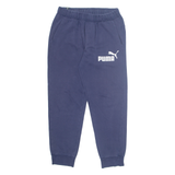 PUMA Mens Joggers Blue Tapered M W28 L28