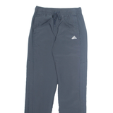ADIDAS Mens Track Pants Grey Tapered S W24 L31