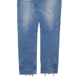 LEVI'S 511 Jeans Distressed Mens Blue Slim Straight W33 L32