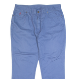 POLO RALPH LAUREN Mens Trousers Blue Regular Straight W26 L27
