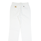 LOIS Mens Trousers White Regular Straight W28 L32
