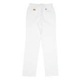 LOIS Mens Trousers White Regular Straight W28 L32