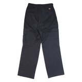 DICKIES Workwear Mens Trousers Black Regular Straight W28 L30