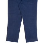 LAUREN RALPH LAUREN Womens Trousers Blue Regular Straight W30 L25
