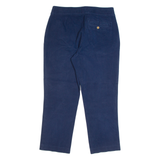 LAUREN RALPH LAUREN Womens Trousers Blue Regular Straight W30 L25