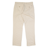 TOMMY HILFIGER Chino Mens Trousers Beige Regular Straight W36 L33