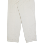 HAGMAN Turn Up Chino Mens Trousers Beige Regular Straight W32 L29