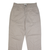 LEE Chino Mens Trousers Brown Classic Straight W32 L31