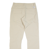 THE NORTH FACE Outdoor Womens Trousers Beige Relaxed Straight W28 L31
