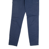 DOCKERS Mens Trousers Blue Slim Tapered W28 L31