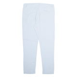 WATSONS Womens Trousers Blue Regular Tapered Linen W34 L29