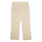 TOMMY HILFIGER Mens Trousers Beige Regular Straight W33 L29