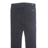 7 FOR ALL MANKIND Womens Trousers Black Regular Tapered W34 L32
