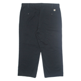 CARHARTT Workwear Chino Mens Trousers Black Regular Straight W38 L25