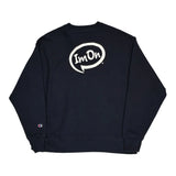 Reverse Weave Champion Sweatshirt - XL Navy Cotton