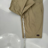 Dickies Chino Shorts - 36W 10L Khaki Cotton