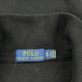 Polo By Ralph Lauren 1/4 Zip - XL Black Cotton