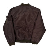 Age 12-14 Ma-1 Southpole Bomber Jacket - Medium Brown Polyester