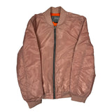 Ma-1 Brooklyn Bomber Jacket - XL Pink Polyester