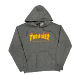 Thrasher Graphic Hoodie - Medium Gray Cotton