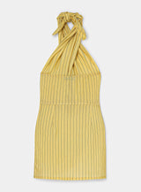 AMAZONA YELLOW SHORT DRESS