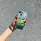 Powder Blue Sunny Countryside iPhone 14 Case