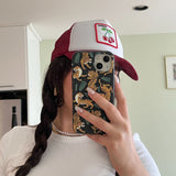 Black Playful Tigers iPhone 14/16e Case