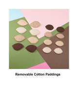 Shell-Supportive Non-Wired Silk & Organic Cotton Full Cup Bra with removable paddings