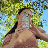 Clear Prairie Florals iPhone 12 Pro Max Case With Lavender Ridge