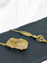 Caged Citrine Necklace