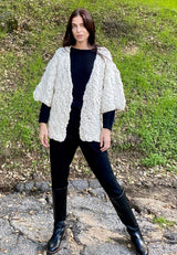 Flammé Hand-Spun Baby Alpaca Cardigan