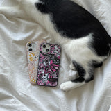 Black Spellbound Ghouls iPhone 12/ iPhone 12 Pro Case