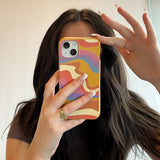 Honey Liquid Sunset iPhone 13 Mini Case