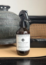 Room and Linen Spray in natural plant-based formula for freshening fabrics and home fragrance