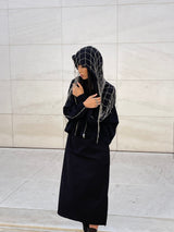 Caged Chain XL Scarf 33"