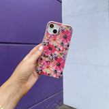 Seashell Painted Petals Samsung Galaxy S22 Case