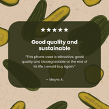 Seashell In a Pickle iPhone 15 Case