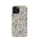 London Fog Indigo Bouquet iPhone 11 Pro Case