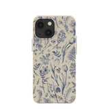 London Fog Indigo Bouquet iPhone 13 Mini Case