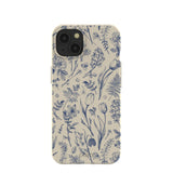 London Fog Indigo Bouquet iPhone 13 Case
