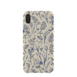 London Fog Indigo Bouquet iPhone XR Case