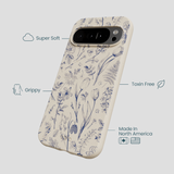 London Fog Indigo Bouquet Google Pixel 10 Pro XL Case