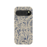 London Fog Indigo Bouquet Google Pixel 10/10 Pro Case