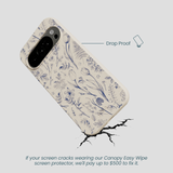 London Fog Indigo Bouquet Google Pixel 10/10 Pro Case