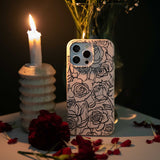Seashell Inked Blooms Google Pixel 9a Case