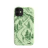 Sage Green Into the Mountains MTBCO iPhone 11 Case